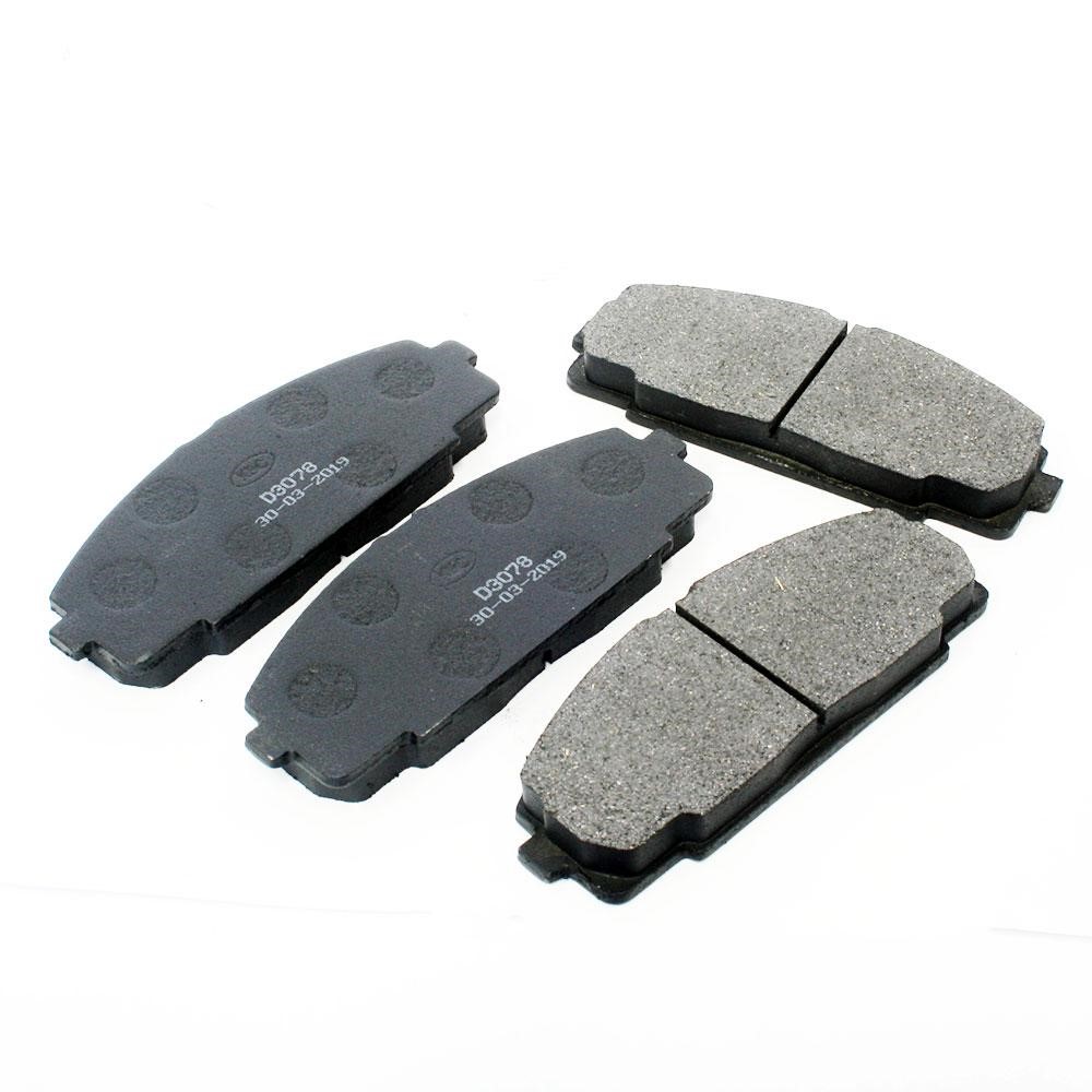 Brake pads untuk rem cakram, terbuat dari bahan non asbestos dan tahan suhu tinggi
