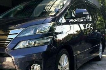 Toyota Vellfire ZG 2012