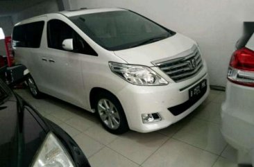 Toyota Alphard Automatic Type G S C Package Tahun 2012 