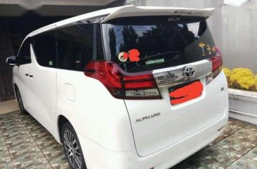 Dijual  mobil Toyota Alphard 2.5 G AT tahun 2016 pemakaian awal 2017 jual cepat nih