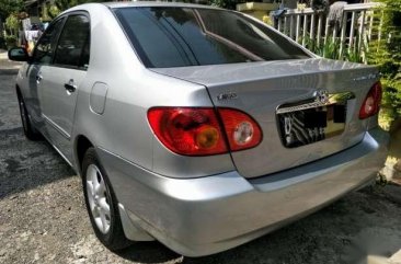 2002 Toyota Corolla Altis G  dijual