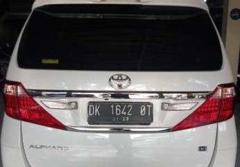 2012 Toyota Alphard G Dijual
