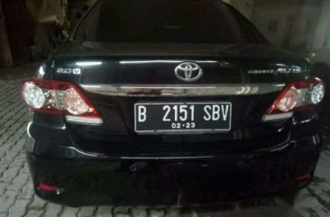 2012 Toyota Corolla Altis V dijual