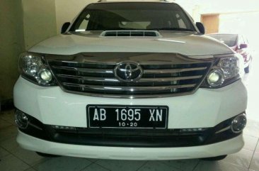 2015 Toyota Fortuner G Luxury Dijual 