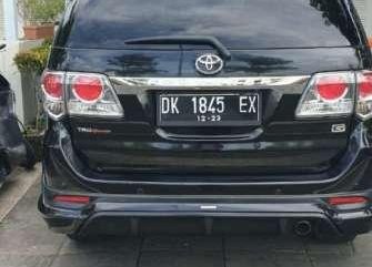 Toyota Fortuner 2013 dijual cepat