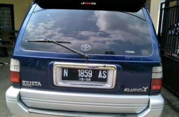 Toyota Kijang Krista bebas kecelakaan