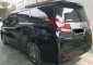 Dijual  mobil Toyota Alphard G ATPM tahun 2017 hitam km 7 ribu istimewa-4