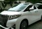 2017 Toyota Alphard G Dijual -5