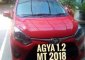 2018 Toyota Agya type G dijual -1