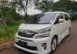 Butuh uang jual cepat Toyota Vellfire 2012-2